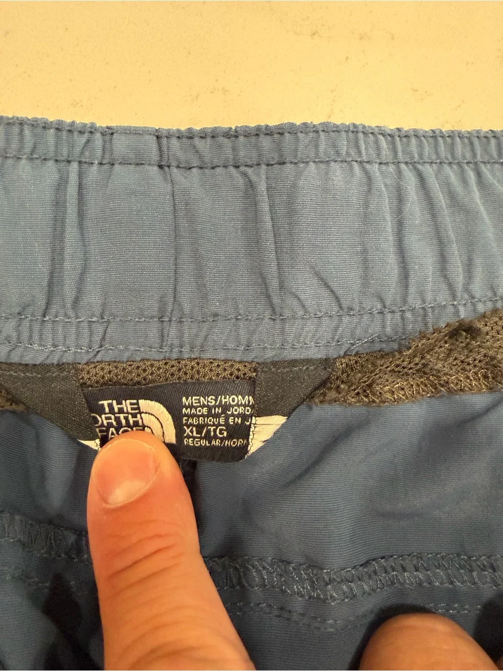 The North Face Men’s Blue Class V Belted Trunks - XL